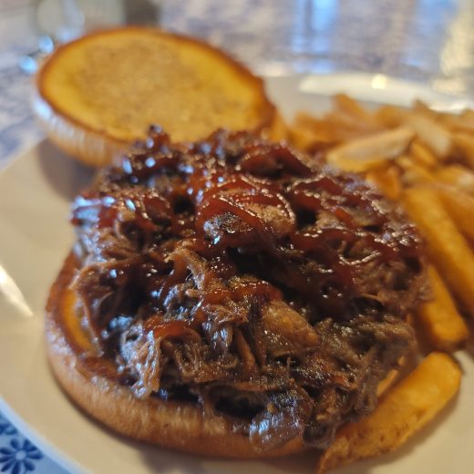 Blackberry Jam BBQ Pork